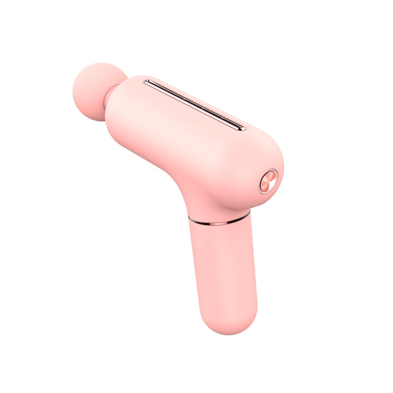 Girls' Mini Handheld Deep Tissue Massage Gun with Percussive Vibration and Four Interchangeable Heads - Image 2