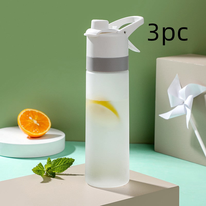 Girls' Misting Water Bottle Reusable Drink with Spray Nozzle Flip Top Cap Insulated - Image 28