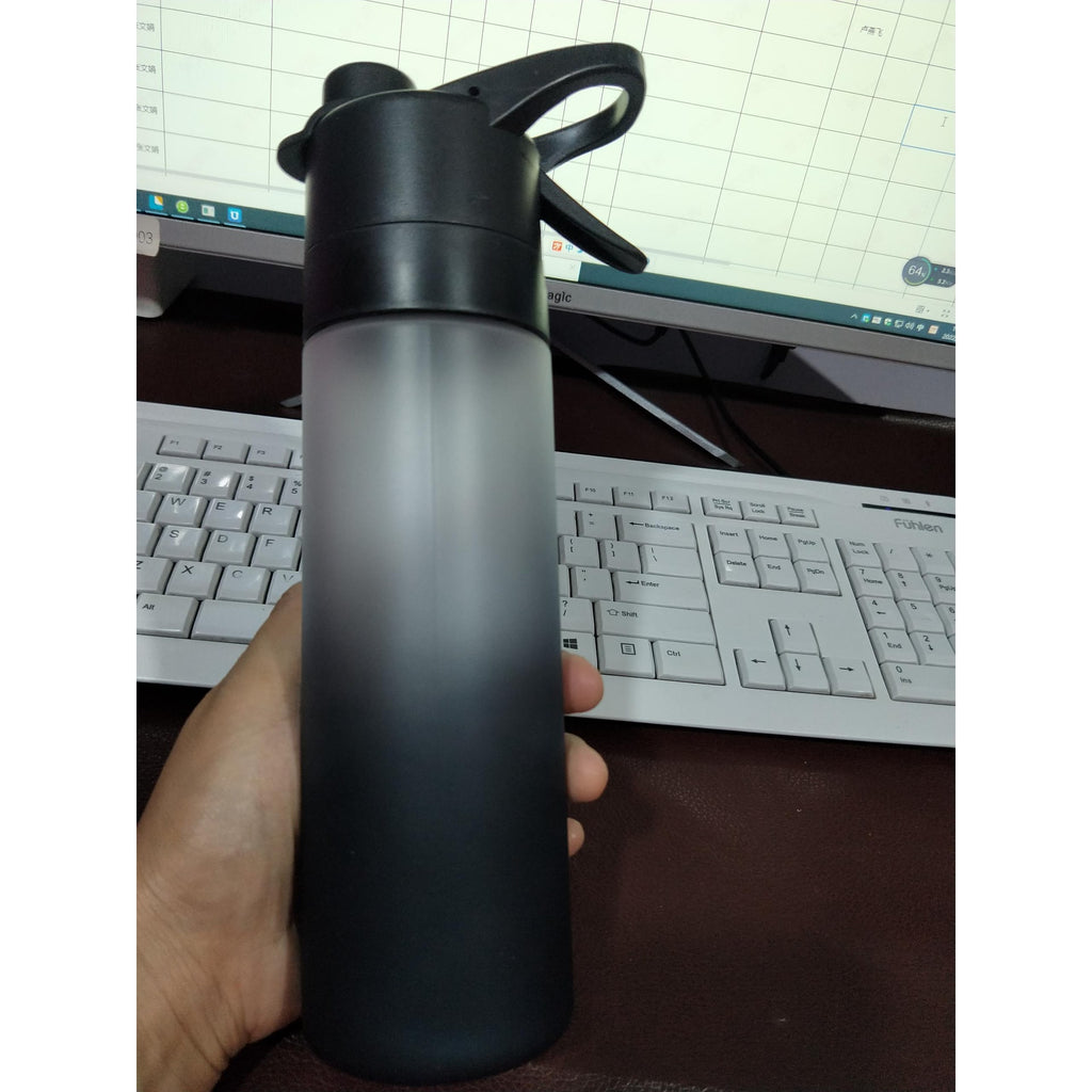 Girls' Misting Water Bottle Reusable Drink with Spray Nozzle Flip Top Cap Insulated - Image 36