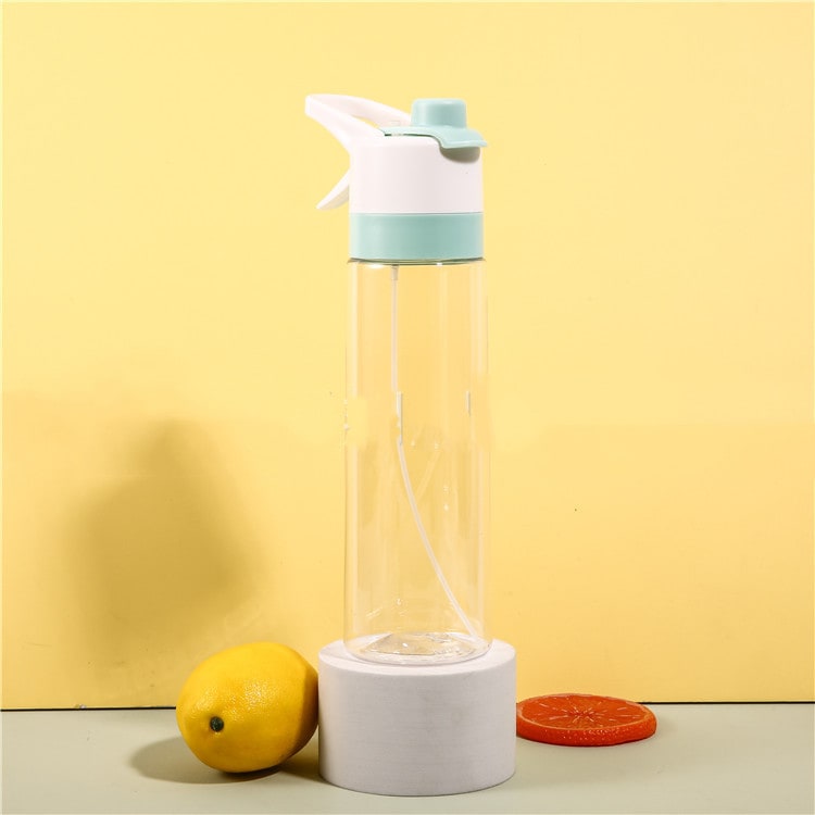 Girls' Misting Water Bottle Reusable Drink with Spray Nozzle Flip Top Cap Insulated - Image 42
