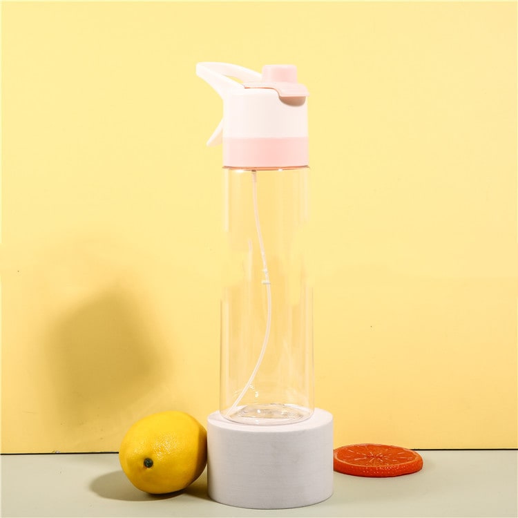 Girls' Misting Water Bottle Reusable Drink with Spray Nozzle Flip Top Cap Insulated - Image 45