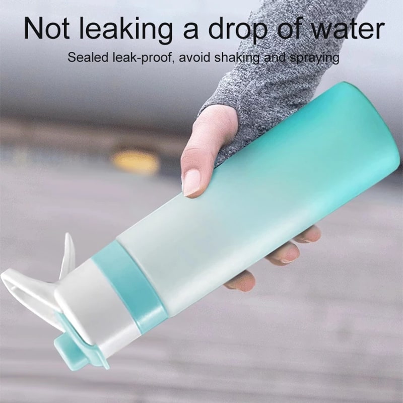 Girls' Misting Water Bottle Reusable Drink with Spray Nozzle Flip Top Cap Insulated - Image 8