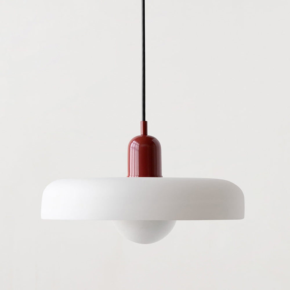 Glass Pendant Lights with Modern Cylindrical Neck for Dining Room and Kitchen Island Lighting - Image 16