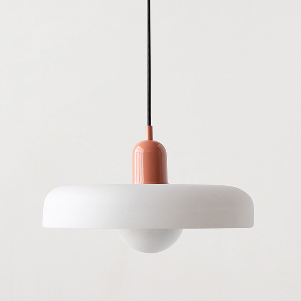 Glass Pendant Lights with Modern Cylindrical Neck for Dining Room and Kitchen Island Lighting - Image 17