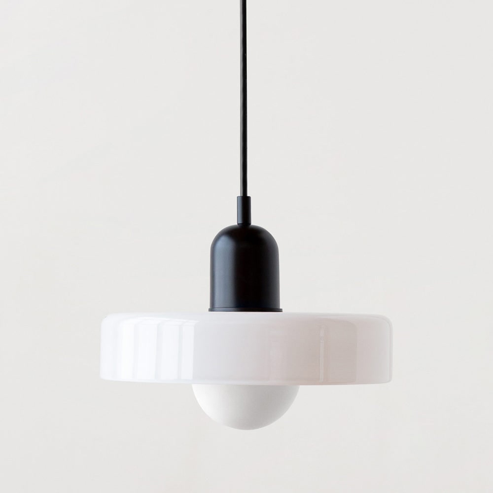 Glass Pendant Lights with Modern Cylindrical Neck for Dining Room and Kitchen Island Lighting - Image 27