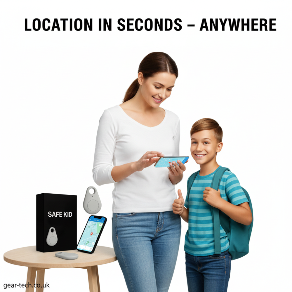GPS Tracker for with Android Bluetooth Connectivity and Rechargeable Smart Tag - Image 2