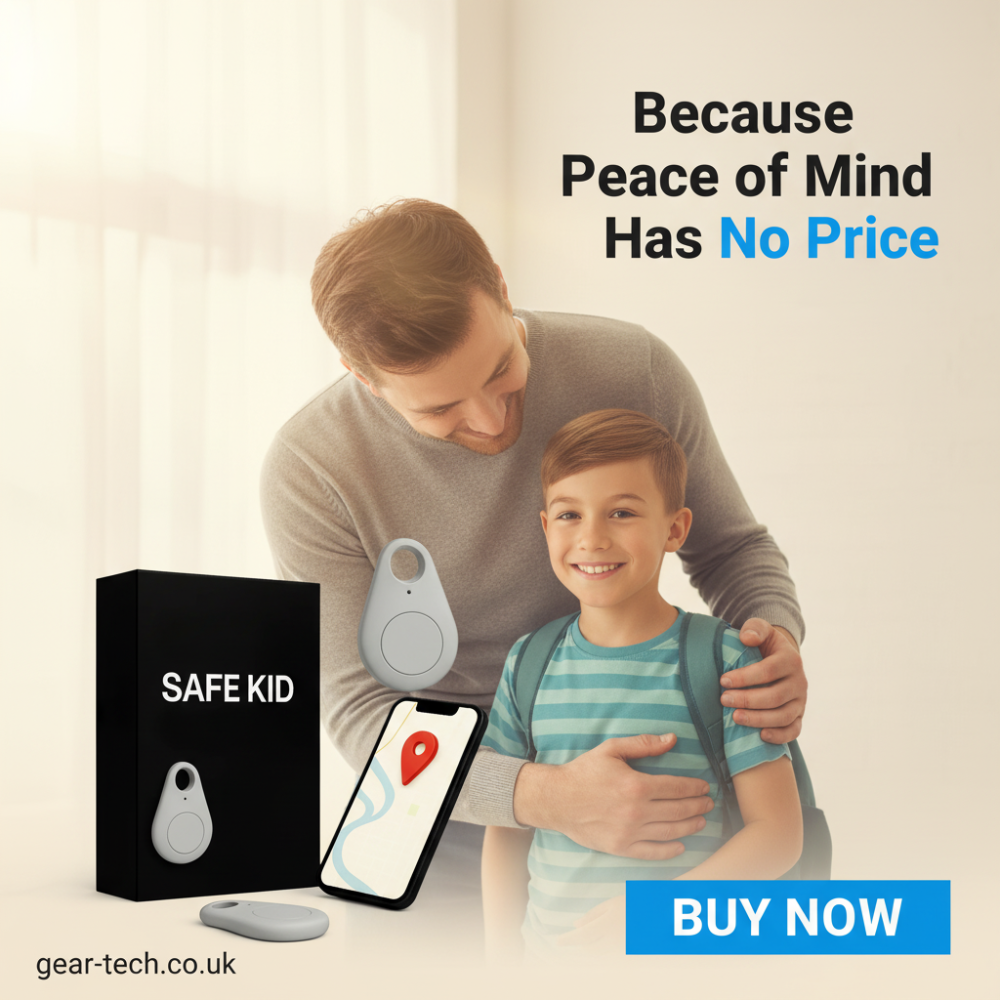 GPS Tracker for with Android Bluetooth Connectivity and Rechargeable Smart Tag - Image 3