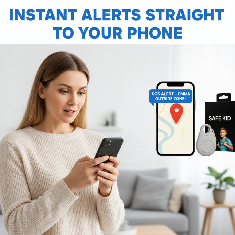 GPS Tracker for with Android Bluetooth Connectivity and Rechargeable Smart Tag - Image 7