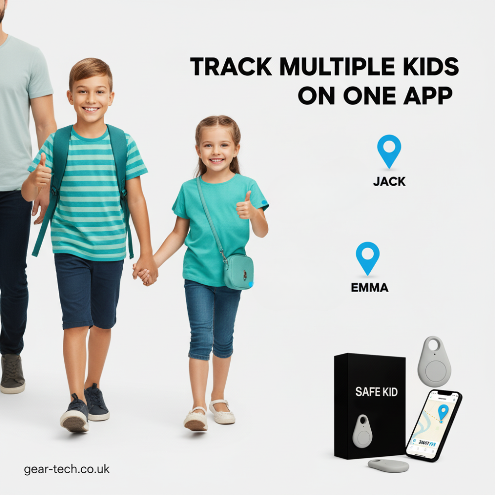 GPS Tracker for with Android Bluetooth Connectivity and Rechargeable Smart Tag - Image 8