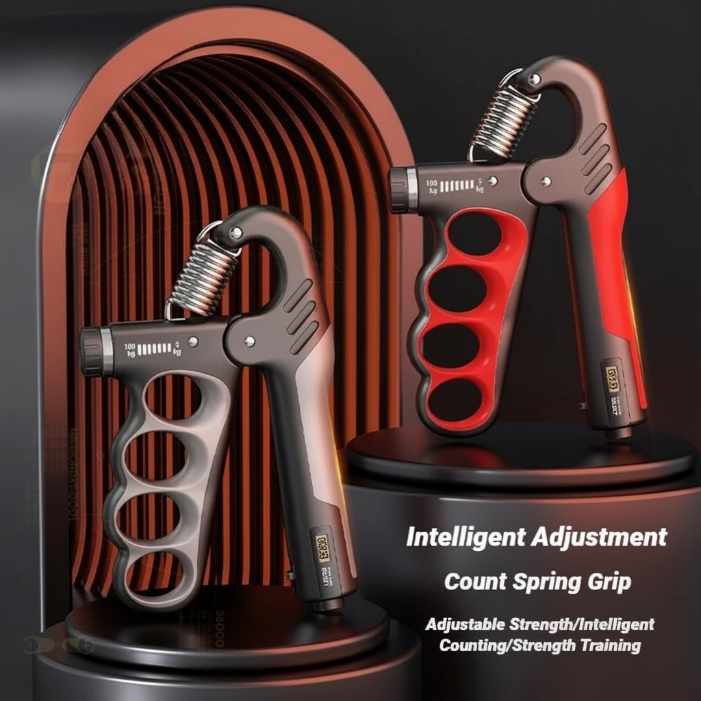 Grip Strengthener with Hand Strength Training and Adjustable Resistance Counter Forearm Trainer - Image 3