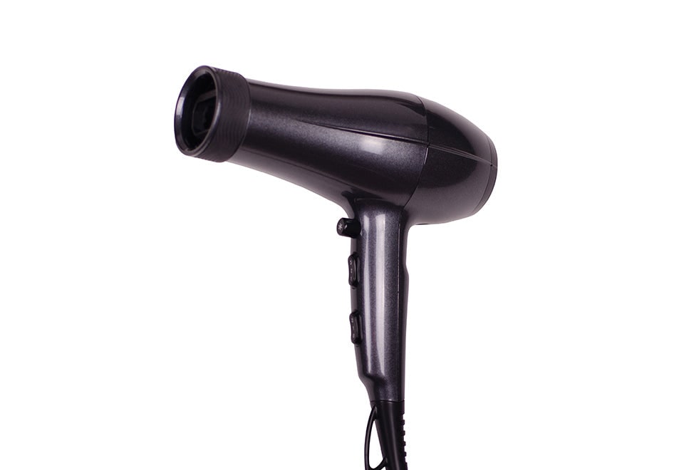 Hair Dryer Blow Professional Oscillating Concentrator Metallic Cool Shot 1875 Watt - Image 2