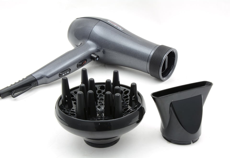 Hair Dryer Blow Professional Oscillating Concentrator Metallic Cool Shot 1875 Watt - Image 6