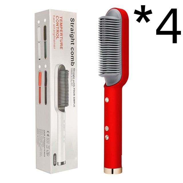 Hair Straightener Brush Ionic Technology Heated Ceramic Head and Temperature Control - Image 38