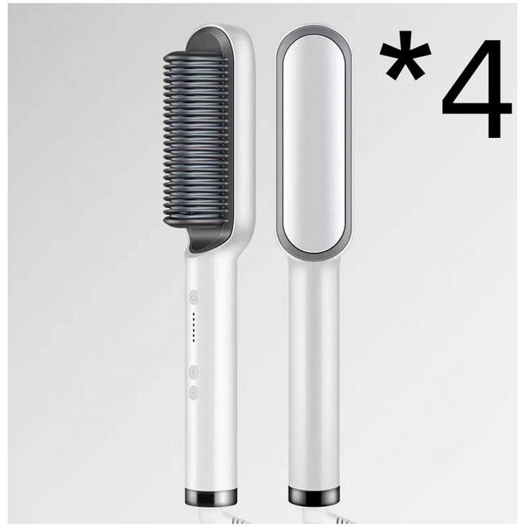 Hair Straightener Brush Ionic Technology Heated Ceramic Head and Temperature Control - Image 41