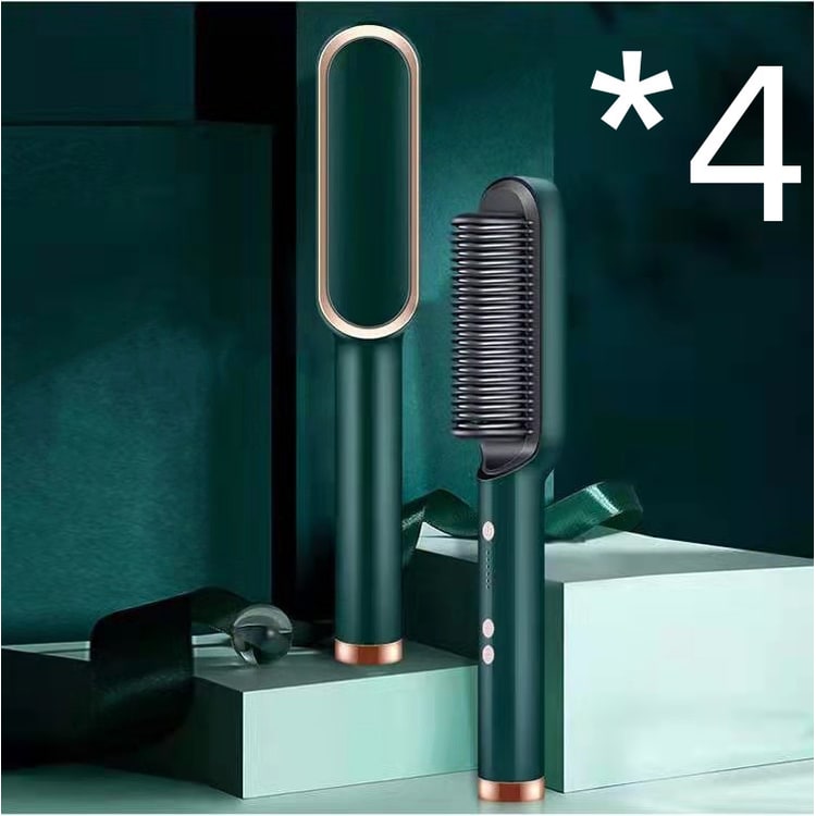Hair Straightener Brush Ionic Technology Heated Ceramic Head and Temperature Control - Image 42