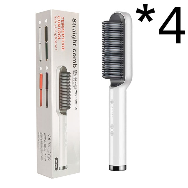 Hair Straightener Brush Ionic Technology Heated Ceramic Head and Temperature Control - Image 49