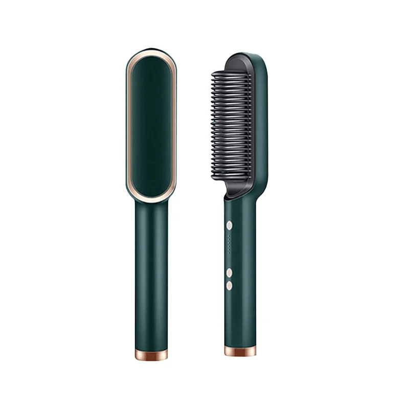 Hair Straightener Brush Straightening Comb Electric Heated LED Ionic Portable Styling - Image 5