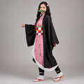Halloween Anime Cosplay Costume and Outfits Set with Kimono Haori Jacket - Image 1