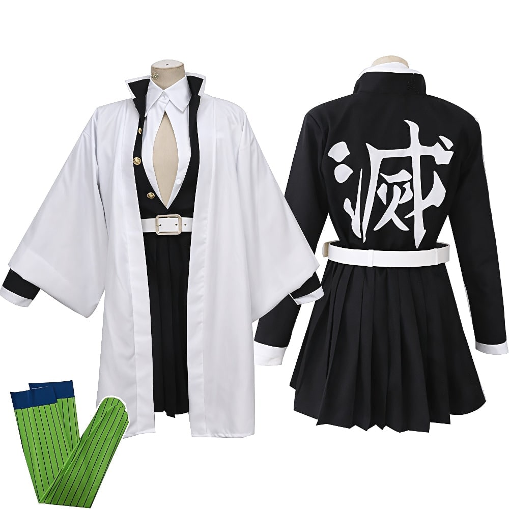 Halloween Anime Cosplay Costume and Outfits Set with Kimono Haori Jacket - Image 13