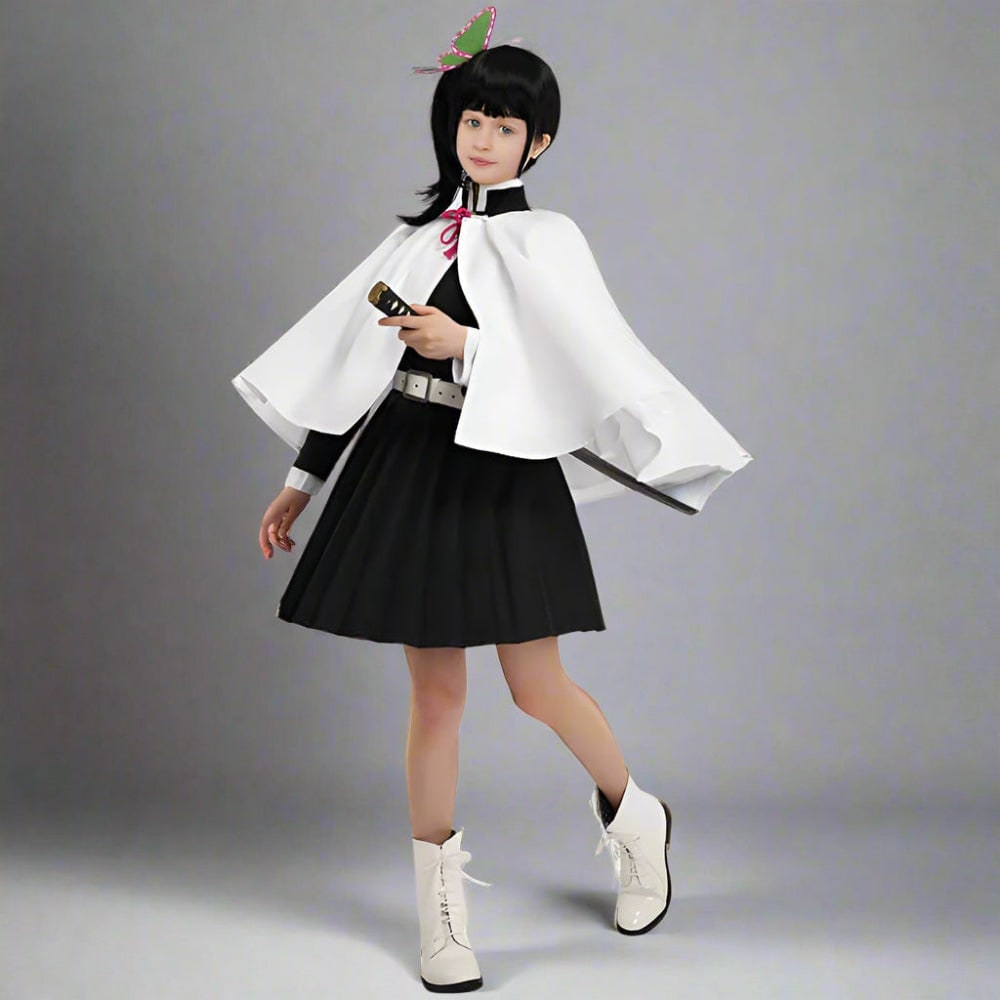 Halloween Anime Cosplay Costume and Outfits Set with Kimono Haori Jacket - Image 15