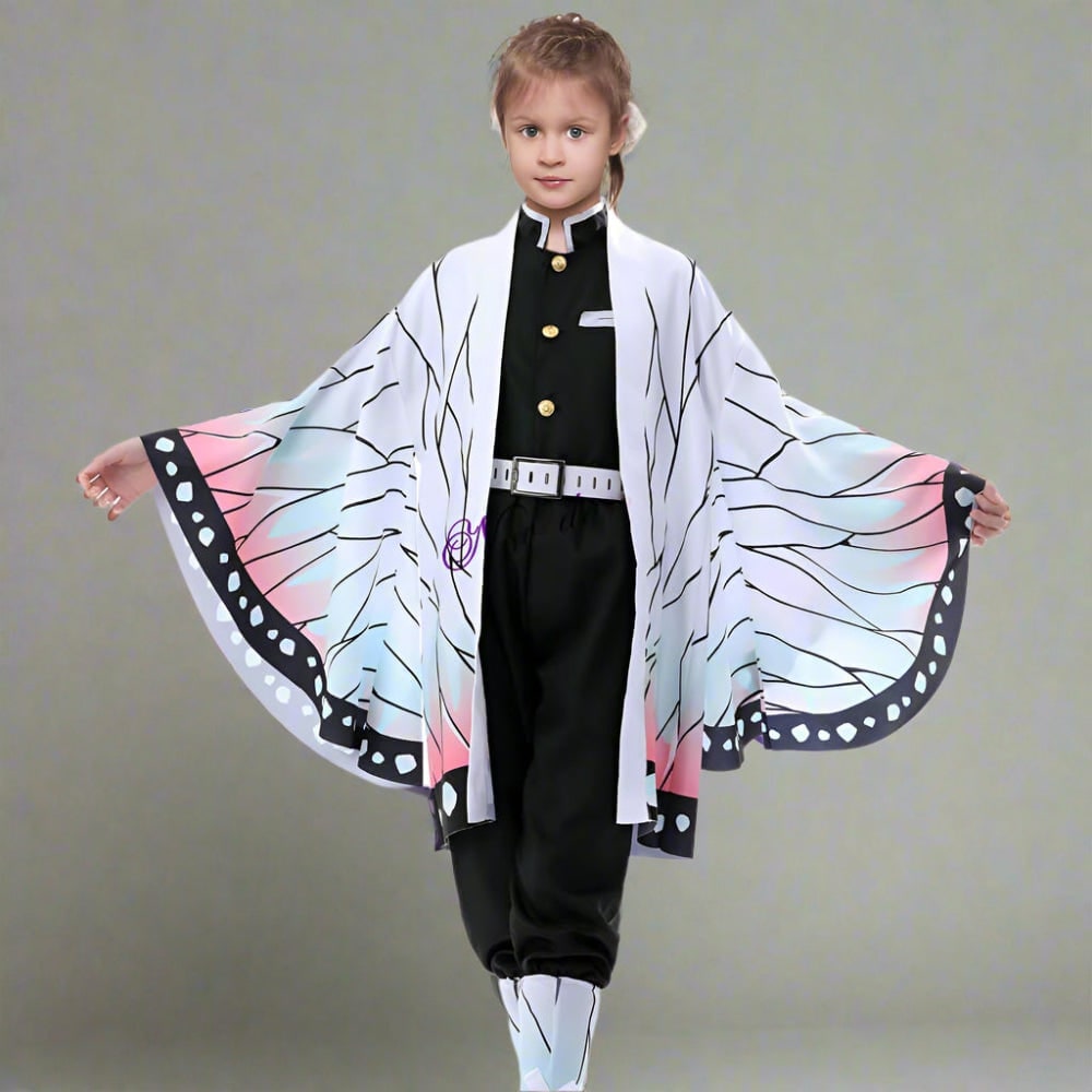 Halloween Anime Cosplay Costume and Outfits Set with Kimono Haori Jacket - Image 9