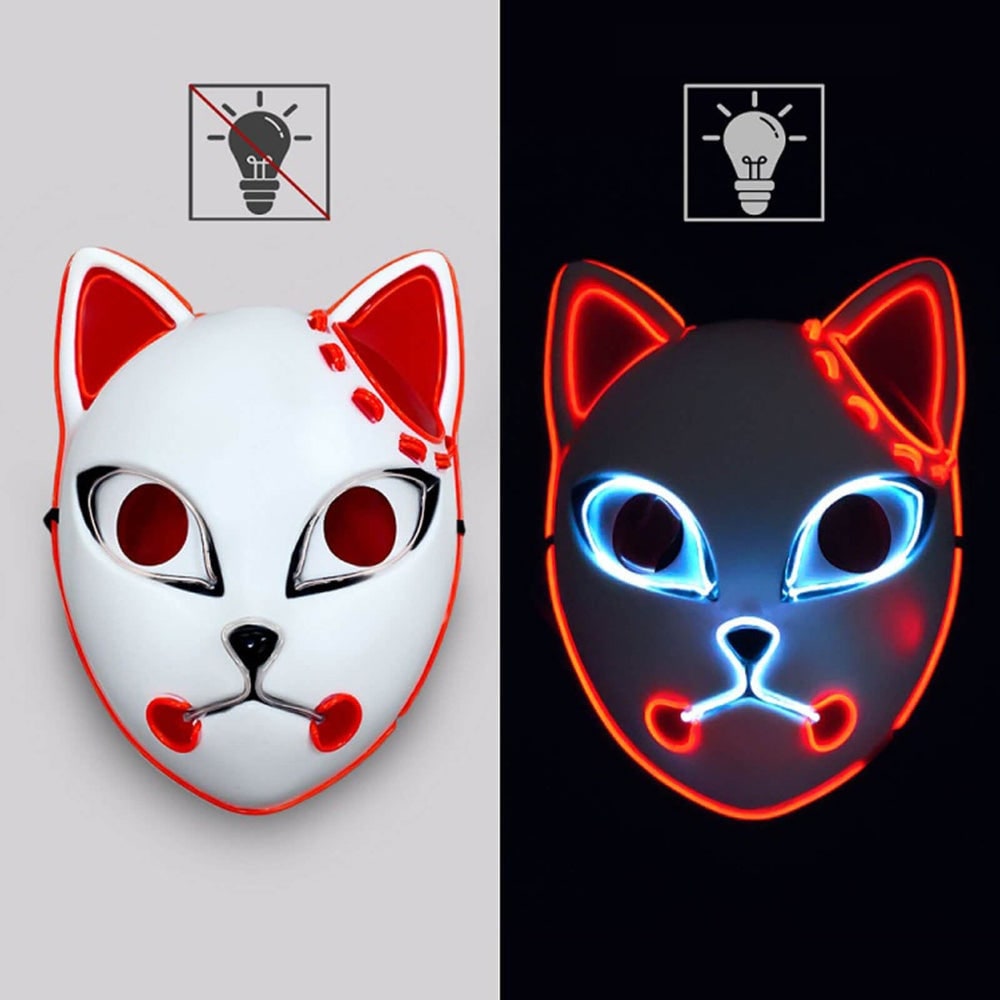 Halloween Anime Cosplay Costume Outfit with Checkered Haori Jacket and Fox for Character Party - Image 7