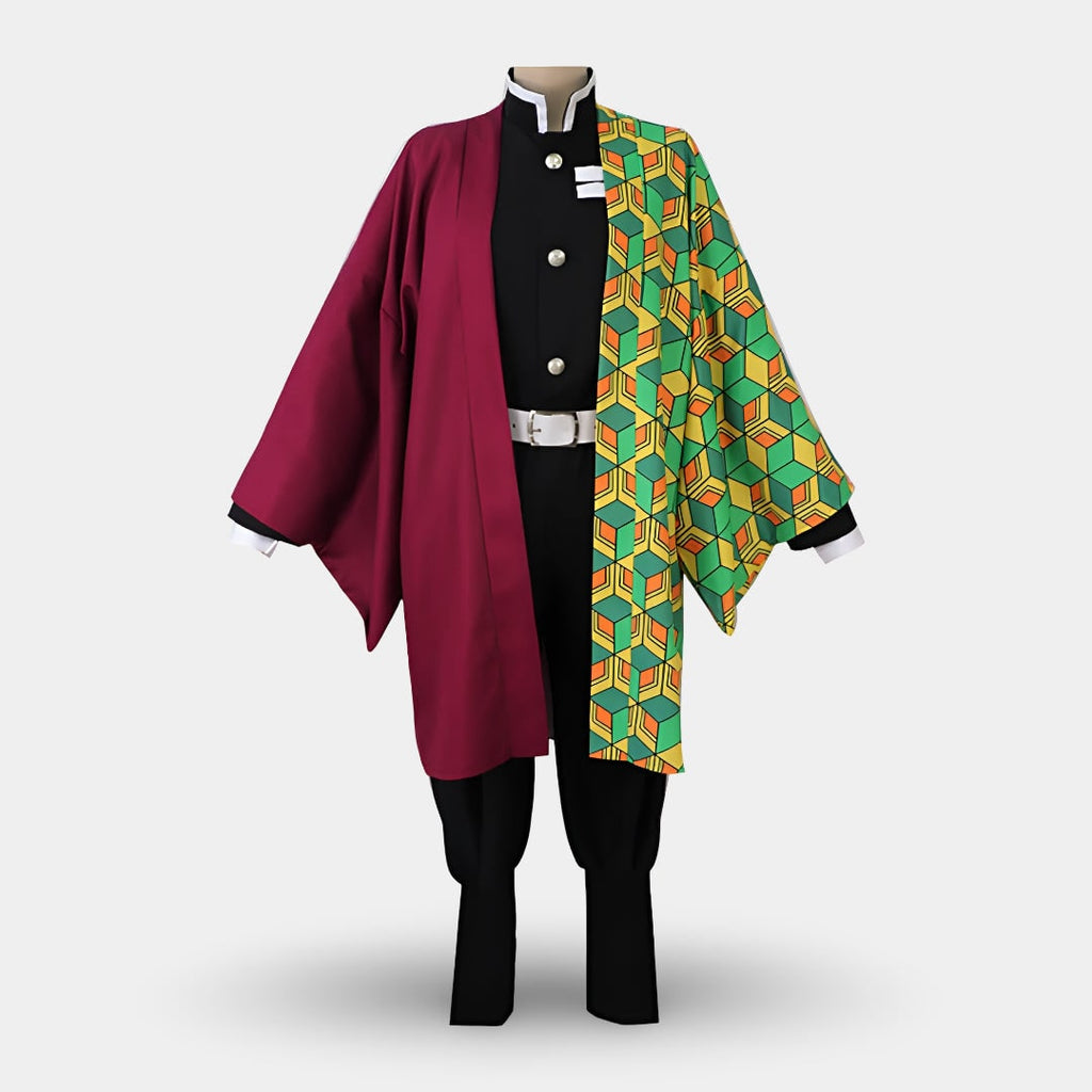 Halloween Anime Cosplay Costume with Split Haori Jacket and Set for Party and Convention - Image 5