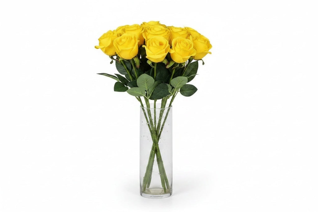 Halloween Artificial Roses Bulk in Vase with Stems for Seasonal Floral Decoration - Image 7