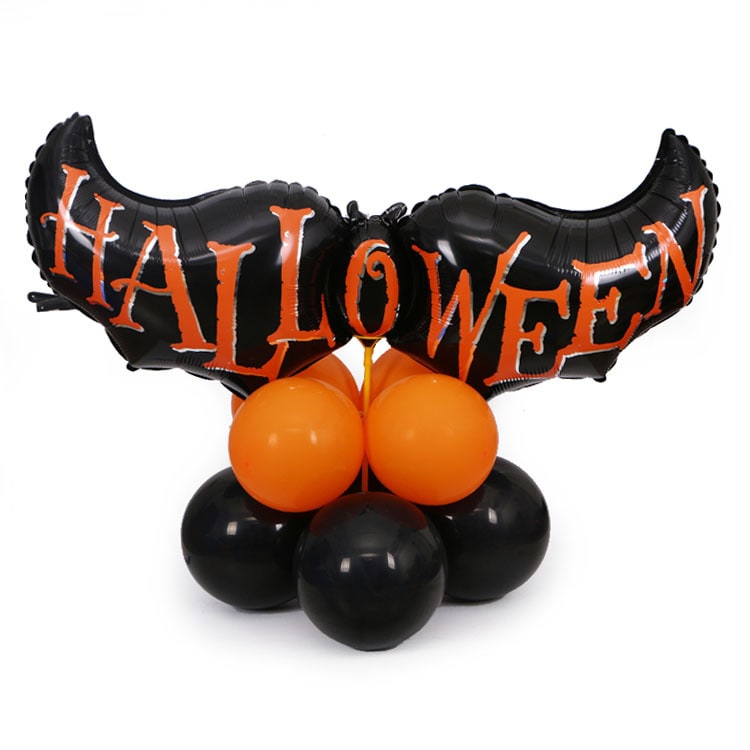 Halloween Balloon Decoration Arch Kit with Foil and Latex for Party - Image 2
