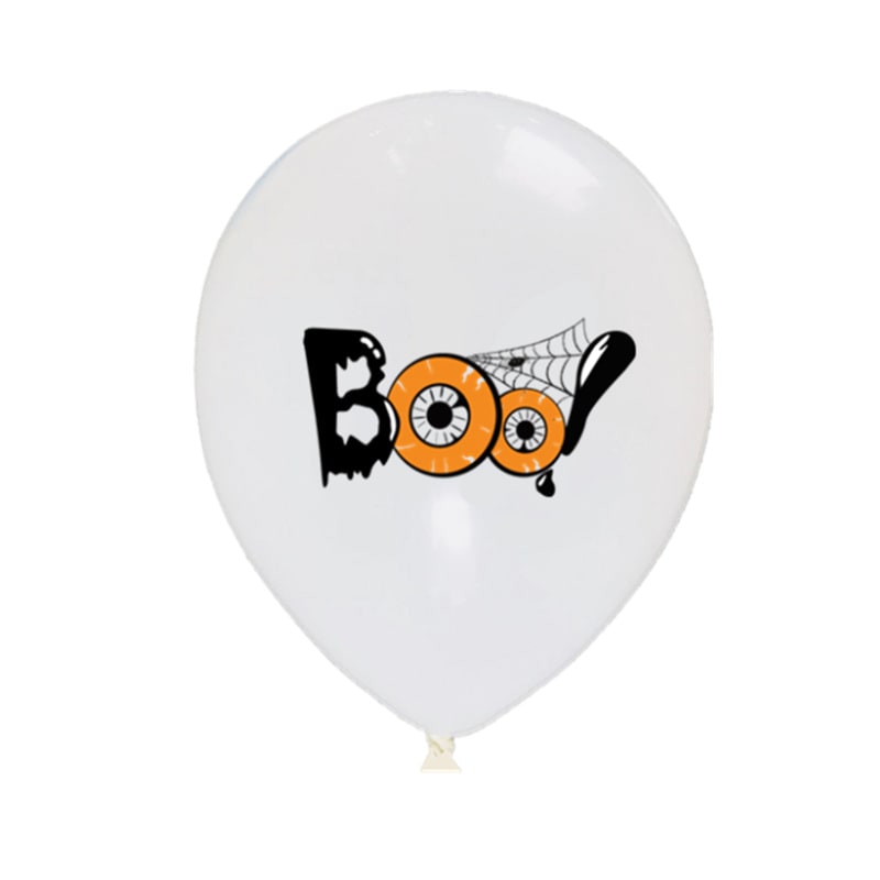 Halloween Balloons Latex Party with Spooky Printed Designs for Decoration Happy Birthday - Image 11
