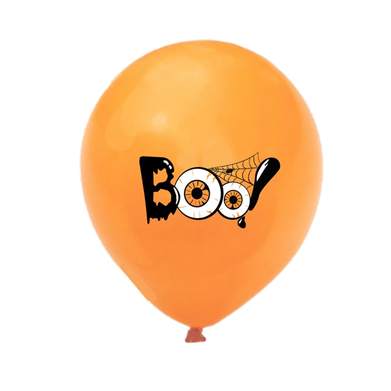 Halloween Balloons Latex Party with Spooky Printed Designs for Decoration Happy Birthday - Image 13