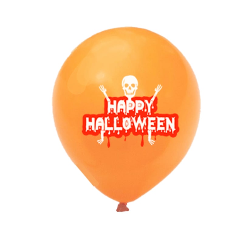 Halloween Balloons Latex Party with Spooky Printed Designs for Decoration Happy Birthday - Image 3