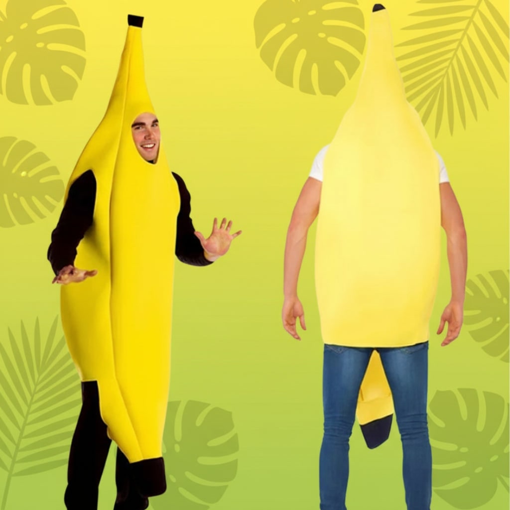 Halloween Banana Costume Tunic Slip-On for Party and Themed Events - Image 1