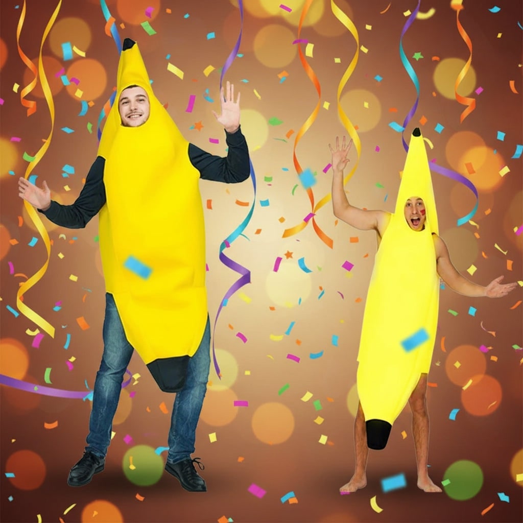 Halloween Banana Costume Tunic Slip-On for Party and Themed Events - Image 2