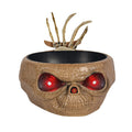 Halloween Candy Bowl Motion Activated with LED Eyes and Skeleton Hand for Indoor Party Decoration - Image 6