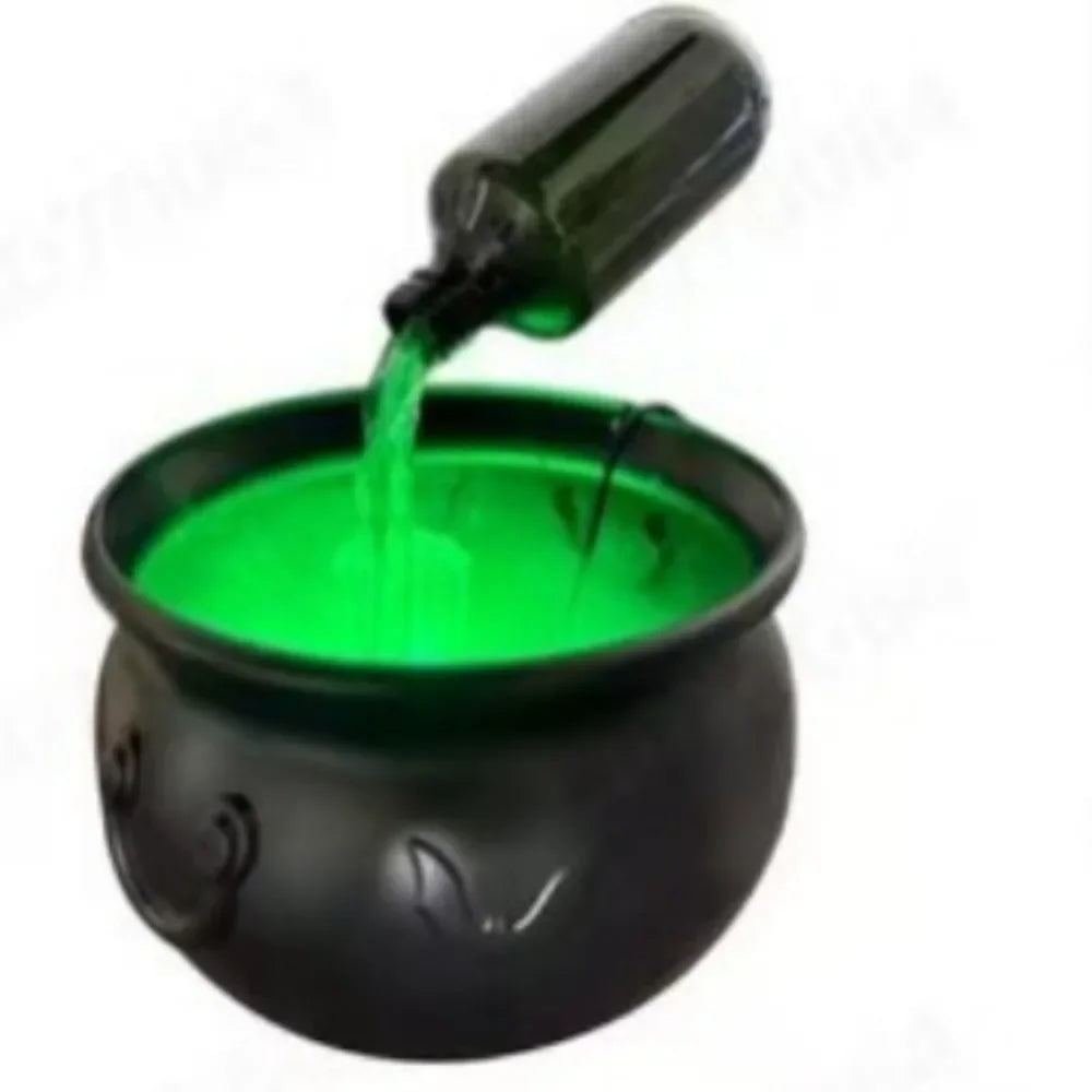 Halloween Cauldron Fog Machine Smoke Effect and LED Lights for Haunted House Party Decoration - Image 13