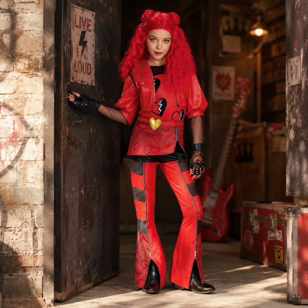 Halloween Cosplay Costume with Jacket and Accessories for Party and Stage - Image 1