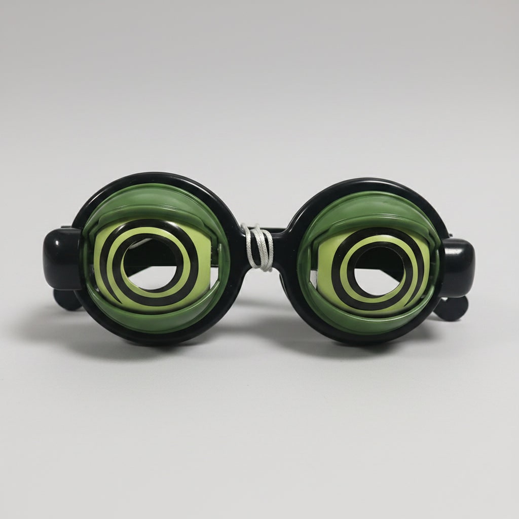 Halloween Crazy Eyes Glasses with String Control Novelty Prank Toy Affordable Prescription - Image 2