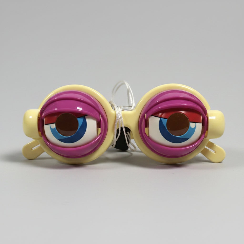 Halloween Crazy Eyes Glasses with String Control Novelty Prank Toy Affordable Prescription - Image 4