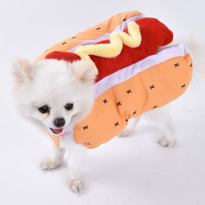Halloween Dog Costume Funny Novelty with Hooded Design and Step-In Style for Small Human - Image 12