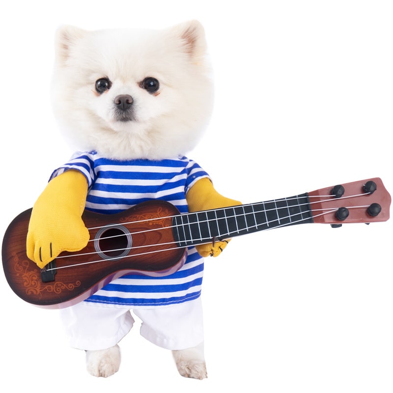 Halloween Dog Costume Funny Novelty with Hooded Design and Step-In Style for Small Human - Image 15