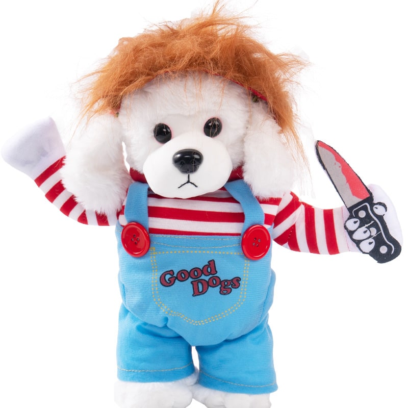 Halloween Dog Costume Funny Novelty with Hooded Design and Step-In Style for Small Human - Image 24