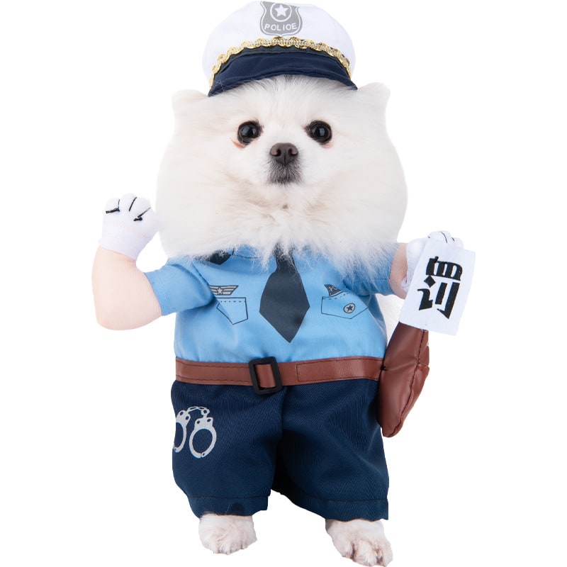Halloween Dog Costume Funny Novelty with Hooded Design and Step-In Style for Small Human - Image 27