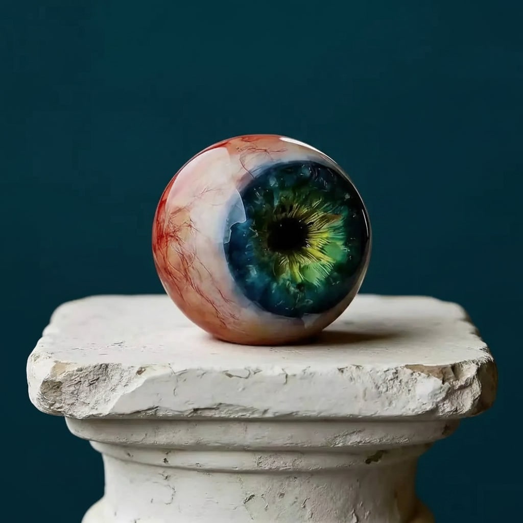 Halloween Eyeball Decoration with Stand for Party and Haunted House Display - Image 5