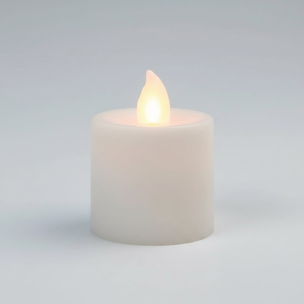 Halloween Flameless LED Candles Battery Operated Tea Lights and Pillar for Decoration - Image 6