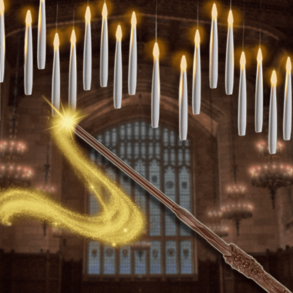 Halloween Floating Taper Candles LED Battery Operated with Remote Control for Party Decoration - Image 2