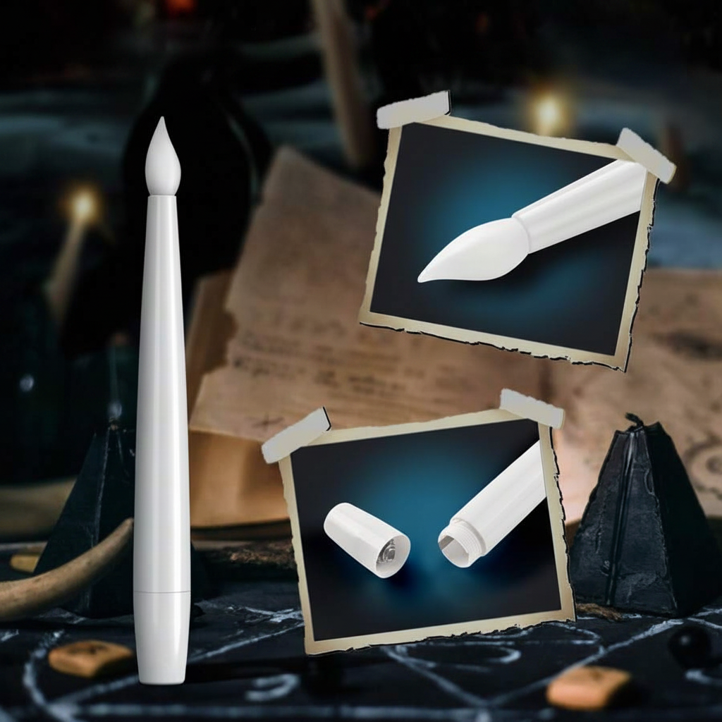 Halloween Floating Taper Candles LED Battery Operated with Remote Control for Party Decoration - Image 3