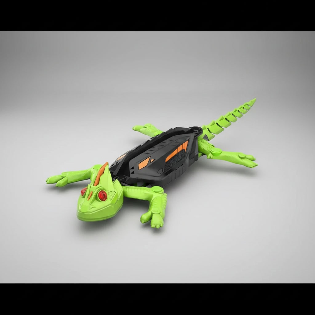 Halloween Foam Climbing Blocks Wall Toy Remote Control Spider and Lizard with LED Eyes for Play - Image 9