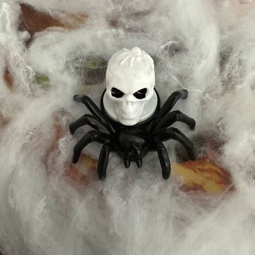 Halloween Giant Spider Lights with LED Glowing Eyes and Candle Flame for Party Decoration - Image 11