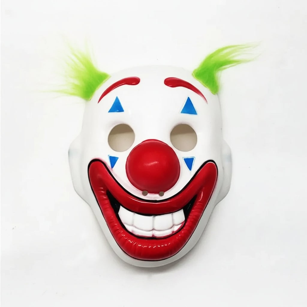 Halloween Horror Clown Mask with Creepy Molded Plastic and Painted Teeth for Costume Party - Image 4